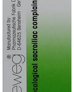 Dr. Reckeweg R50 Gynecological Sacroiliac Complaints Drop