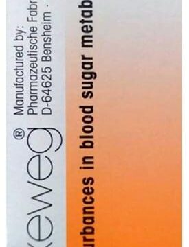 Dr. Reckeweg R40 Diabetes Drop Homeopathic Medicine