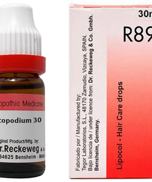 Dr. Reckeweg Hair Care Combo (R89 + Lycopodium Dilution 30CH)