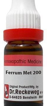 Dr. Reckeweg Ferrum Met Dilution 200 CH