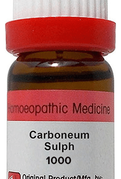 Dr. Reckeweg Carboneum Sulph Dilution 1000 CH