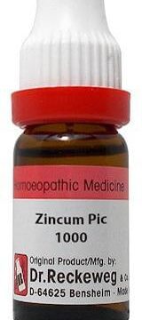 Dr. Reckeweg Zincum Pic Dilution 1000 CH