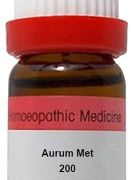 Dr. Reckeweg Aurum Met Dilution 200 CH