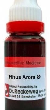 Dr. Reckeweg Rhus Arom Mother Tincture Q