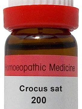 Dr. Reckeweg Crocus sat Dilution 200 CH