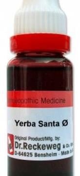 Dr. Reckeweg Yerba Santa Mother Tincture Q