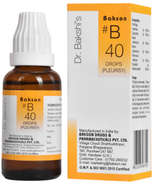 Bakson B40 Pleurisy Drop