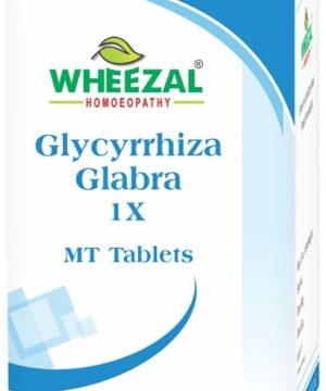 Wheezal Glycyrrhiza Glabra 1X MT Tablet