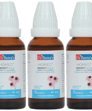 Dr Batra's Homeo+ Immunity Medicine Oral Drops (30ml Each)