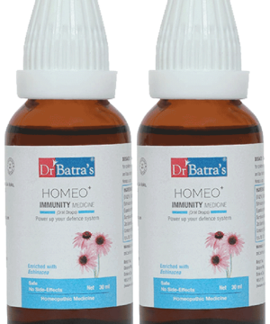 Dr Batra's Homeo+ Immunity Medicine Oral Drops (30ml Each)