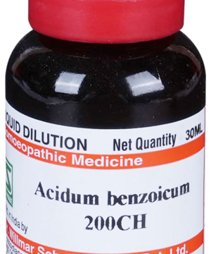 Dr Willmar Schwabe India Acidum Benzoicum Dilution 200 CH