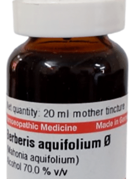 Dr Willmar Schwabe Germany Berberis Aquifolium Mother Tincture Q