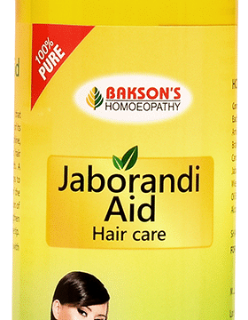 Bakson's Homeopathy Jaborandi Aid Hair Care