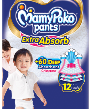 Pants Extra Absorb Upto 60% Absorbent Crisscross