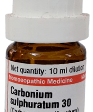 Dr Willmar Schwabe Germany Carbonium Sulph Dilution 30