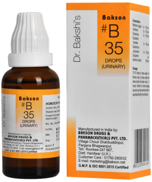 Bakson B35 Urinary Drop