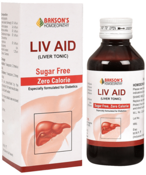 Bakson's Homeopathy Liv Aid Liver Tonic Sugar Free