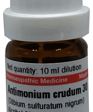 Dr Willmar Schwabe Germany Antimonium Crudum (Stibium Sulfuratum Nigrum) Dilution 30