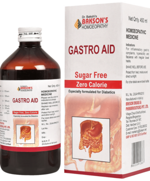Bakson's Homeopathy Gastro Aid Syrup Sugar Free