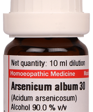 Dr Willmar Schwabe Germany Arsenicum Album Dilution 30