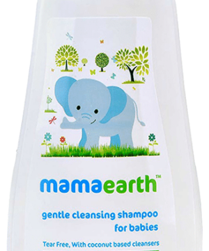 Mamaearth Gentle Cleansing Shampoo for Babies | Tear & Toxin Free