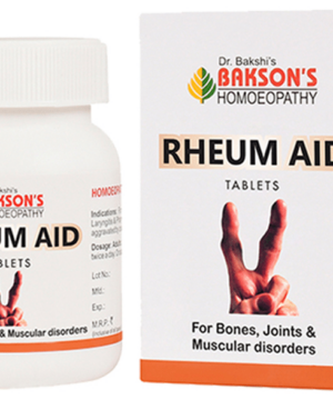 Bakson's Homeopathy Rheum Aid Tablet