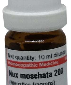 Dr Willmar Schwabe Germany Nux Moschata (Myristica Fragrans) Dilution 200