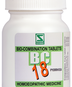 Dr Willmar Schwabe India Bio-Combination 18 (BC 18) Tablet