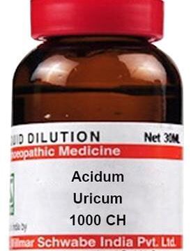 Dr Willmar Schwabe India Acidum Uricum Dilution 1000 CH