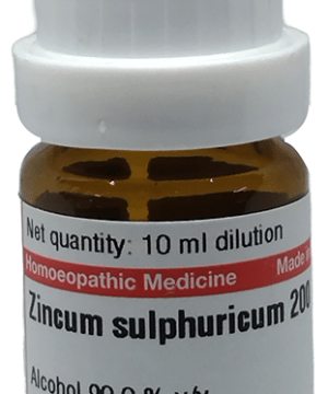 Dr Willmar Schwabe Germany Zincum Sulphuricum  Dilution 200