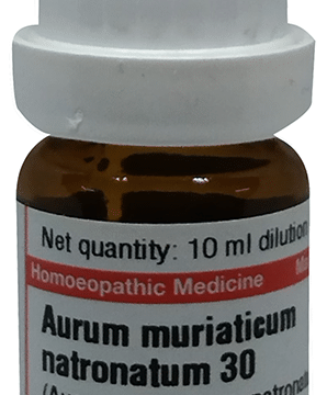 Dr Willmar Schwabe Germany Aurum muriaticum Natronatum Dilution 30