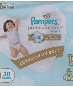 Pampers Premium Care Pants with Aloe Vera & Cotton-Like Softness | Size XXL