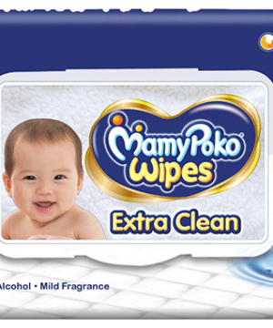 MamyPoko Extra Clean Wipes (72 Each) Coconut & Aloe Vera