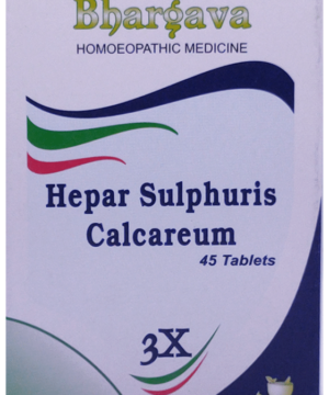 Bhargava Hepar Sulphuris Calcareum 3X Tablet