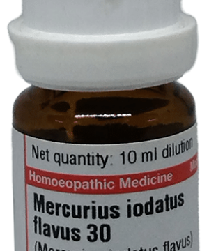 Dr Willmar Schwabe Germany Mercurius Iodatus Flavus Dilution 30