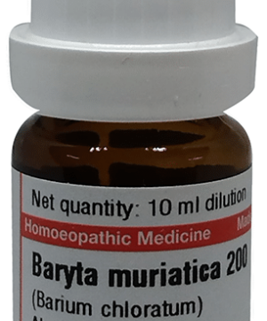 Dr Willmar Schwabe Germany Baryta Muriatica Dilution 200