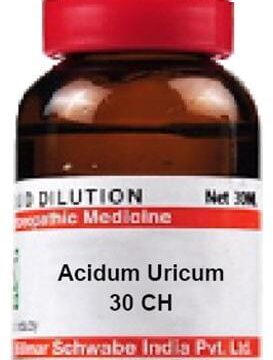 Dr Willmar Schwabe India Acidum Uricum Dilution 30 CH
