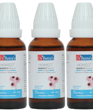 Dr Batra's Homeo+ Immunity Medicine Oral Drops (30ml Each)