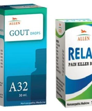 Allen Anti Gout Combo (A32 + Relax Pain Killer Balm)
