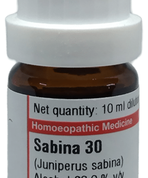 Dr Willmar Schwabe Germany Sabina (Juniperus Sabina) Dilution 30