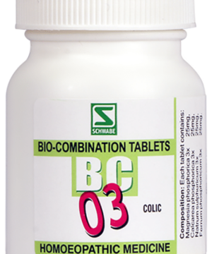 Dr Willmar Schwabe India Bio-Combination 03 (BC 03) Tablet