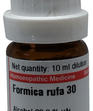 Dr Willmar Schwabe Germany Formica Rufa Dilution 30