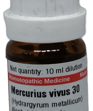 Dr Willmar Schwabe Germany Mercurius Vivus (Hydrargyrum Metallicum) Dilution 30