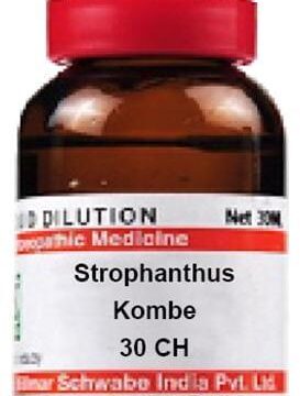 Dr Willmar Schwabe India Strophanthus Kombe Dilution 30 CH