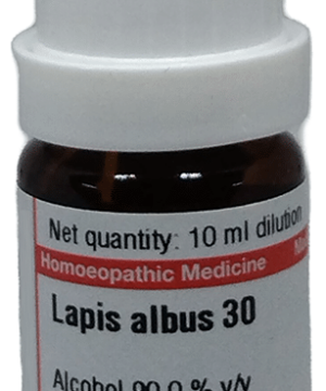 Dr Willmar Schwabe Germany Lapis Albus Dilution 30