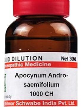Dr Willmar Schwabe India Apocynum Androsaemifolium Dilution 1000 CH