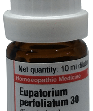 Dr Willmar Schwabe Germany Eupatorium Perfoliatum Dilution 30