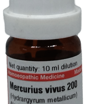 Dr Willmar Schwabe Germany Mercurius Vivus (Hydrargyrum Metallicum) Dilution 200