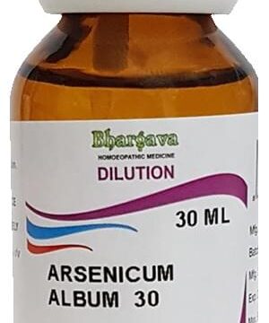 Bhargava Arsenicum Album 30 Dilution (30ml Each)