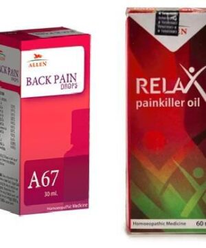 Allen Back Pain Care Combo (A67 + Relax Pain Killer Oil)